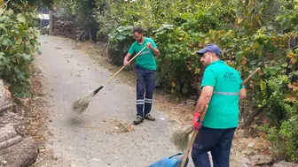 Eğrikavak Mahallesi'nde yaşam kalitesi artıyor: Efeler Belediyesi temizlik çalışmaları sürüyor