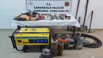 Çanakkale Eceabat'ta kaçakçılık operasyonu yapıldı
