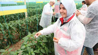 Aksu'da biyolojik tarım uygulamalarıyla kalıntısız gıda üretimi hedefleniyor