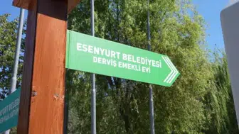 Esenyurt'taki derviş emekli evi, sosyal yaşamın yeni merkezi oldu