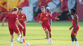 Galatasaray, başakşehir maçı öncesi son antrenmanını gerçekleştirdi