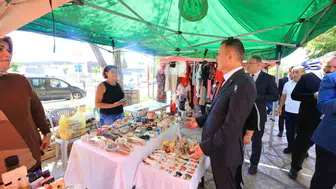 Vali Akbıyık, kadınların ekonomik dayanışma projesini başarıyla destekledi