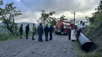 Kastamonu İnebolu'da 4 ev yangında zarar gördü