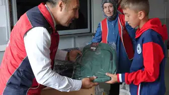 Kütahya'da öğrenciler için kırtasiye desteği sağlandı