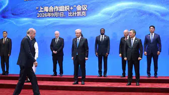 Cumhurbaşkanı Erdoğan, ŞİÖ zirvesinde liderlerle buluştu