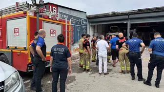 Edirne'deki LPG tamirhanesinde patlama: iki kişi yaralandı