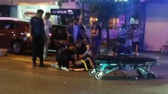 Aydın'da motosiklet ve otomobil çarpıştı: Bir kişi yaralandı