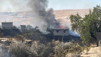Nevşehir'deki yangın, bağ evlerini de vurdu: 7 ev kullanılamaz hale geldi
