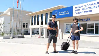 Son dört yılda 628 bin genç yurtlarda ücretsiz konaklayarak Türkiye'yi gezdi