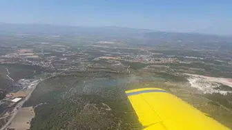 Orman yangınına müdahale hız kesmeden devam ediyor