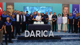 Darıca'da zabıta personeli ile buluşan başkan bıyık, özverilerini takdir etti