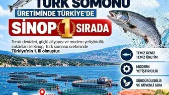 Türk somonu üretiminde Sinop liderliğini sürdürüyor