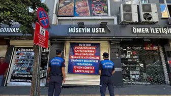 Gaziantep'te gıda güvenliği denetimi: Bozuk ürün satan dönerci 15 gün kapatıldı