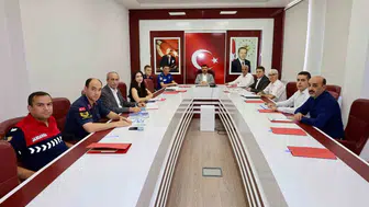 Kahta'da okul güvenliği toplantısı ile yeni dönem hazırlığı