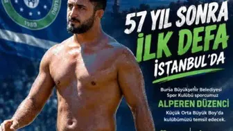 Bursa Büyükşehir Belediyespor güreşçisi Alperen Düzenci, Cumhurbaşkanlığı Kupası’nda mücadele edecek