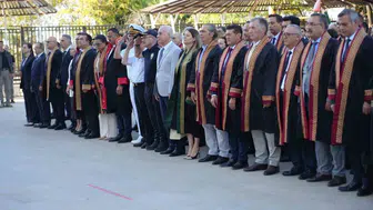 Antalya'da yeni adli yıl açılışı adalet temasında gerçekleştirildi