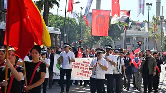 Denizli'de gazilere vefa yürüyüşü: kahramanlarla kardeşlik yolunda