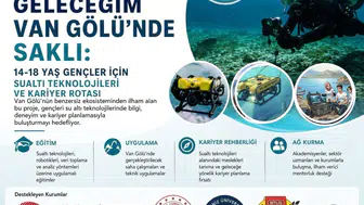 Gençler Van Gölü’nü keşfe çıkıyor: MicroROV teknolojisiyle sualtı araştırmaları