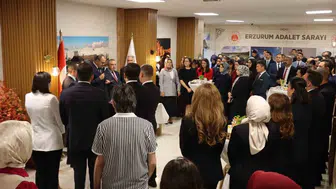 Erzurum'da yeni adli yılın açılışı yapıldı