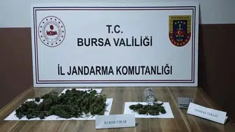 İnegöl'de uyuşturucu operasyonu: 1 kilo 71 gram esrar ele geçirildi
