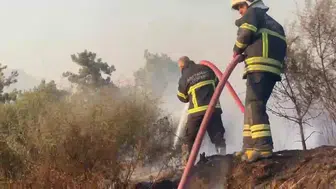 Adıyaman itfaiyesi, Adana'daki yangınla mücadeleye destek sağladı