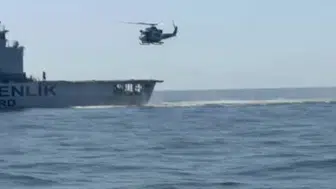 Silivri açıklarında batan geminin personeli için helikopter destekli arama kurtarma çalışması sürüyor