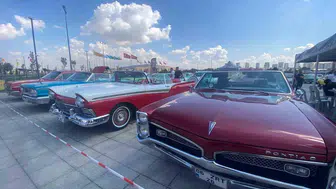 Sincan'da klasik otomobil festivalinde nostaljik yolculuk