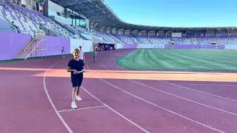 Atatürk'ün sinop'a gelişinde genç sporcular bayrak yarışı heyecanı yaşadı