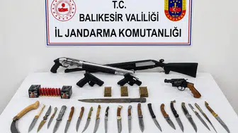 Balıkesir'de silah ticareti operasyonu: 10 kişi gözaltına alındı
