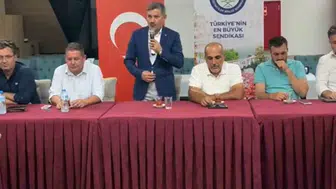 Eğitim Bir-Sen Muğla Şube Başkanı Uçak, Fethiye'de buluştu