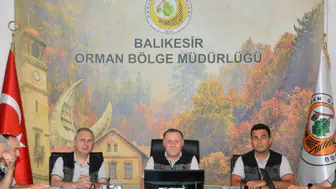Balıkesir orman bölge müdürlüğünde 2026 yılı hedefleri masaya yatırıldı