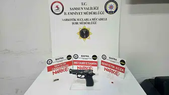 Bafra'da uyuşturucu operasyonuyla bir kişi tutuklandı