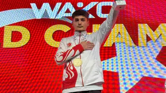 Erzurumlu sporcu Berat Önal, dünya şampiyonu oldu