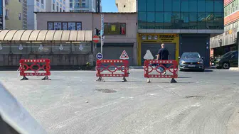 Eyüpsultan'da doğalgaz borusu patladı: Panik anları yaşandı