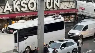 E-5 karayolunda trafik kazası: Şoföre kalp masajı yapıldı