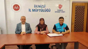 Gurbetten Denizli'ye hayır eli: Fatı Öksüz'den anlamlı bağış
