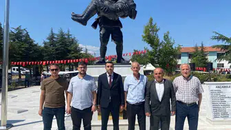 Kahraman şehitler Çetmili Kara Ali Çavuş ve oğlu Mehmet Onbaşı anıldı