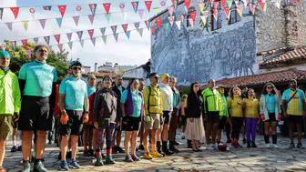 Muğla'da 20. Gökova Bisiklet Turu 5 günlük yolculuğa başladı