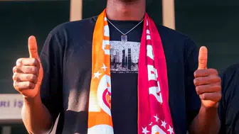 Galatasaray'ın yeni transferi El-Chadaille Bitshiabu İstanbul'da