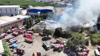Tuzla'daki kimyasal fabrikada yangın kontrol altına alındı