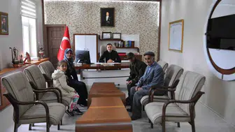 Arpaçay’da askerlik hayali temsili yemin töreniyle gerçeğe dönüştü