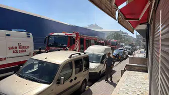 Avcılar'da tadilat sırasında çıkan yangın paniğe yol açtı