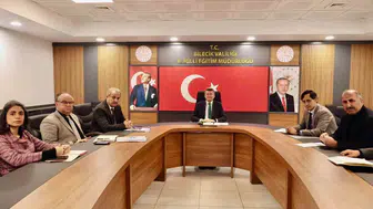 Bilecik’te eğitim gündemi haftalık toplantıda değerlendirildi
