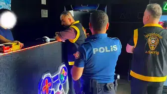 Antakya'da internet kafe ve oyun salonlarına yönelik kapsamlı denetim yapıldı