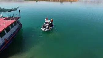 Elazığ’daki batık şehirde dalgıçlar tarihi kalıntıları gün yüzüne çıkarıyor