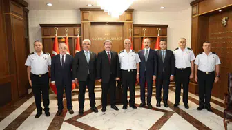 Samsun'da önemli ziyaret: Jandarma Genel Komutanı Çardakcı projeleri inceledi