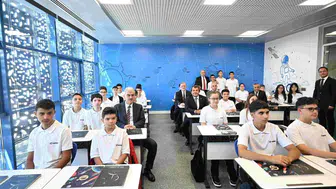 GUHEM havacılık ve uzay teknolojileri fen lisesi ilk öğrencileriyle kapılarını açtı