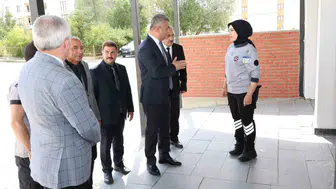 Erzurum İl Millî Eğitim Müdürü okul bahçe görevlileri ile buluştu