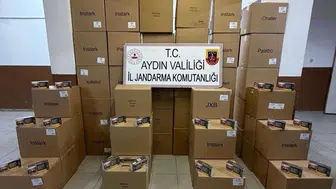 Aydın'da kaçak makaron ve tütün operasyonu: 630 bin adet makaron ele geçirildi