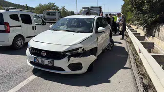 Çorum'da zincirleme trafik kazasında 5 kişi yaralandı
